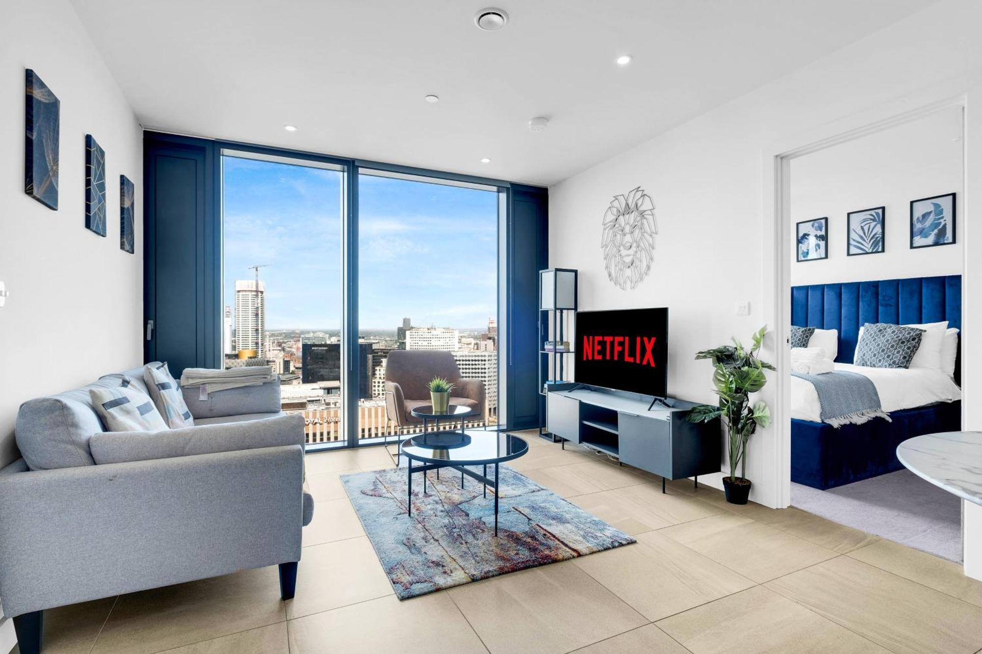 Mercian Luxury Serviced Apartments- Birmingham City Centre - Your Perfect Stay - Gym Rooftop Terrace Cinema Room ภายนอก รูปภาพ