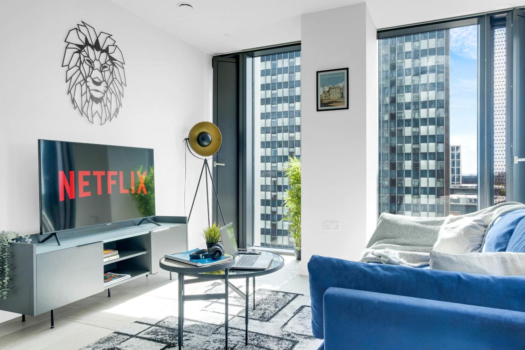 Mercian Luxury Serviced Apartments- Birmingham City Centre - Your Perfect Stay - Gym Rooftop Terrace Cinema Room ภายนอก รูปภาพ
